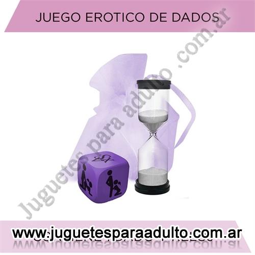 Accesorios, Juegos eroticos, Juego Sex Time dado mas reloj de arena